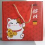 Набір керамічних піал для рису із зображенням кота удачі (4шт)