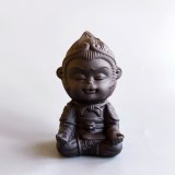 Чашень Вуконг - Цар мавп - Медитація (чорна глина)