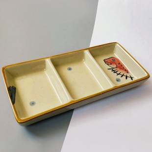 Блюдце для закусок/соусів у японському стилі прямокутне Короп